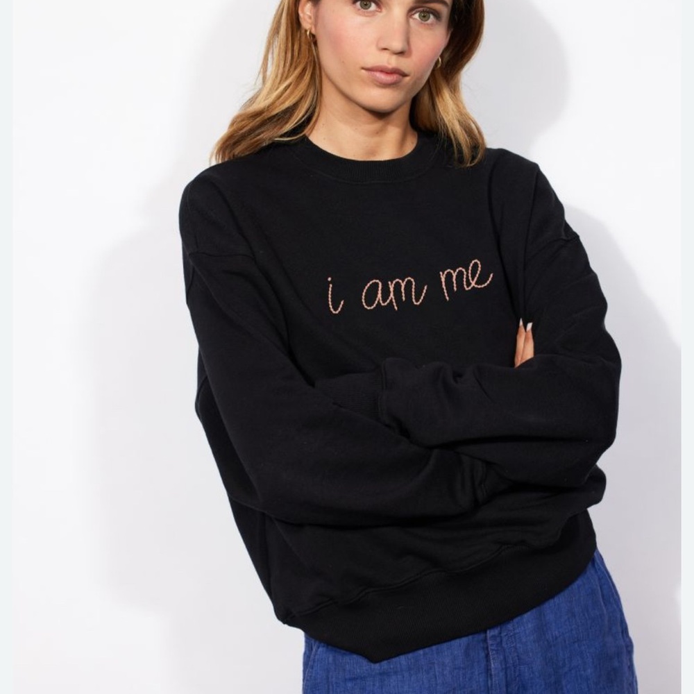 Lingua Franca Bobbi Brown collab 'I Am Me' Sweatshirt XS